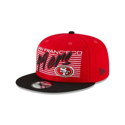 Red San Francisco 49ers Hat - New Era NFL Retro 9FIFTY Snapback Caps USA1572380